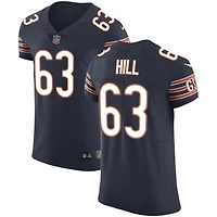 Trey Hill Men's Nike Navy Chicago Bears Vapor Untouchable Custom Elite Jersey