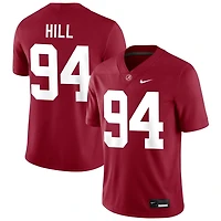 Edric Hill Men's Nike Crimson Alabama Crimson Tide NIL Pick-A-Player Football Replica Jersey
