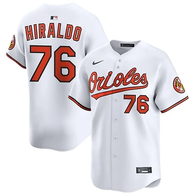 Yaramil Hiraldo Men's Nike White Baltimore Orioles Home Limited Custom Jersey