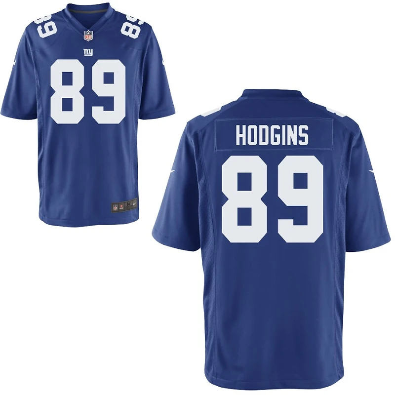 Isaiah Hodgins Youth Nike Royal New York Giants Custom Game Jersey