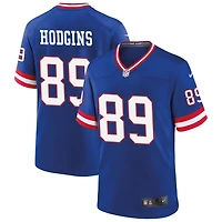 Isaiah Hodgins Men's Nike Royal New York Giants Classic Custom Game Jersey