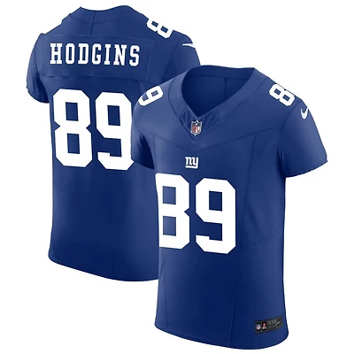Isaiah Hodgins Men's Nike Royal New York Giants Vapor F.U.S.E. Elite Custom Jersey
