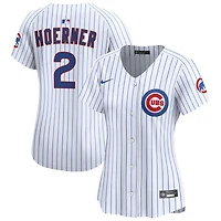 Nico Hoerner Women's Nike  White Chicago Cubs Home Limited Custom Jersey