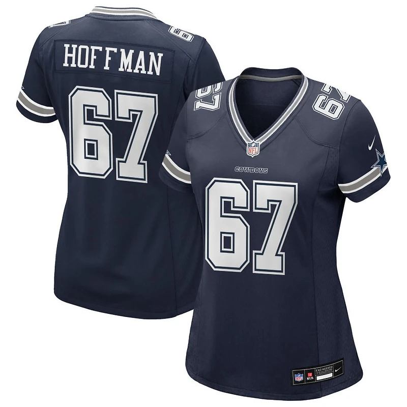 Brock Hoffman Women's Nike Navy Dallas Cowboys Custom Game Jersey