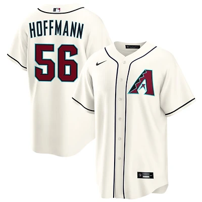 Andrew Hoffmann Men's Nike  Cream Arizona Diamondbacks Home Custom Replica Jersey