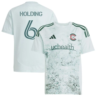 Rob Holding Youth adidas  Green Colorado Rapids 2025 Headwaters Replica Custom Jersey