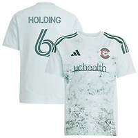 Rob Holding Youth adidas  Green Colorado Rapids 2025 Headwaters Replica Custom Jersey