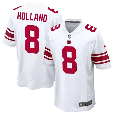 Jevon Holland Men's Nike White New York Giants Custom Game Jersey