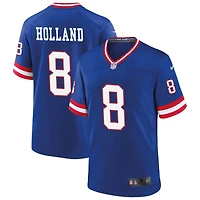 Jevon Holland Men's Nike Royal New York Giants Classic Custom Game Jersey