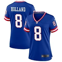 Jevon Holland Women's Nike Royal New York Giants Classic Custom Game Jersey