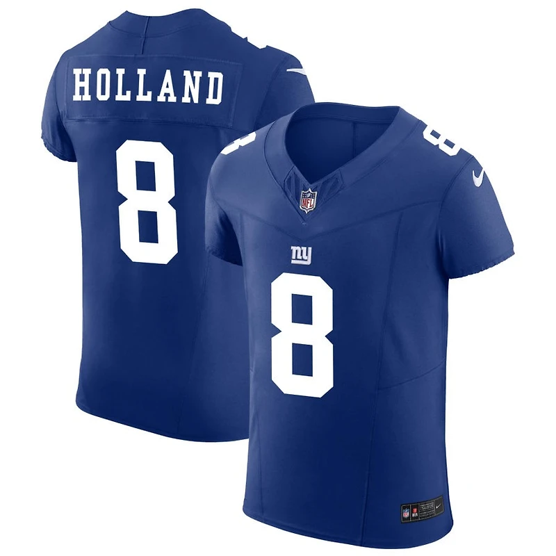 Jevon Holland Men's Nike Royal New York Giants Vapor F.U.S.E. Elite Custom Jersey