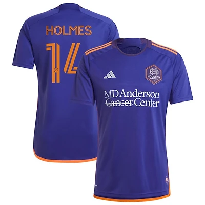 Duane Holmes Women's adidas Purple Houston Dynamo FC 2024 Still Holdin' Replica Custom Jersey