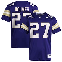 Vincent Holmes Men's adidas  Purple Washington Huskies NIL Pick-A-Player Home Premier Football Jersey