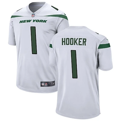 Hendon Hooker Men's Nike White New York Jets Custom Game Jersey