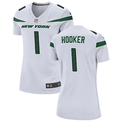Hendon Hooker Women's Nike White New York Jets Custom Game Jersey