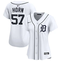 Bailey Horn Women's Nike  White Detroit Tigers Home Limited Custom Jersey