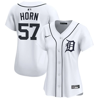 Bailey Horn Women's Nike White Detroit Tigers Home Limited Custom Jersey