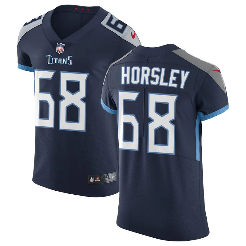 Cam Horsley Men's Nike Navy Tennessee Titans Vapor Untouchable Custom Elite Jersey