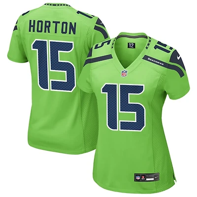 Tory Horton Women's Nike Neon Green Seattle Seahawks Alternate Custom Game Jersey