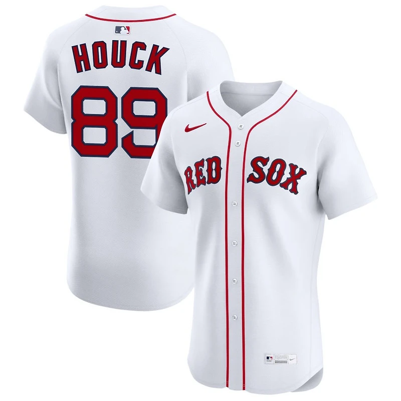 Tanner Houck Men's Nike White Boston Red Sox Home Elite Custom Jersey
