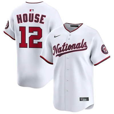 Brady House Men's Nike White Washington Nationals Home Limited Custom Jersey