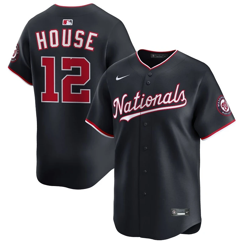 Brady House Men's Nike Navy Washington Nationals Alternate Limited Custom Jersey