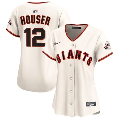 Adrian Houser Women's Nike Cream San Francisco Giants Home Limited Custom Jersey