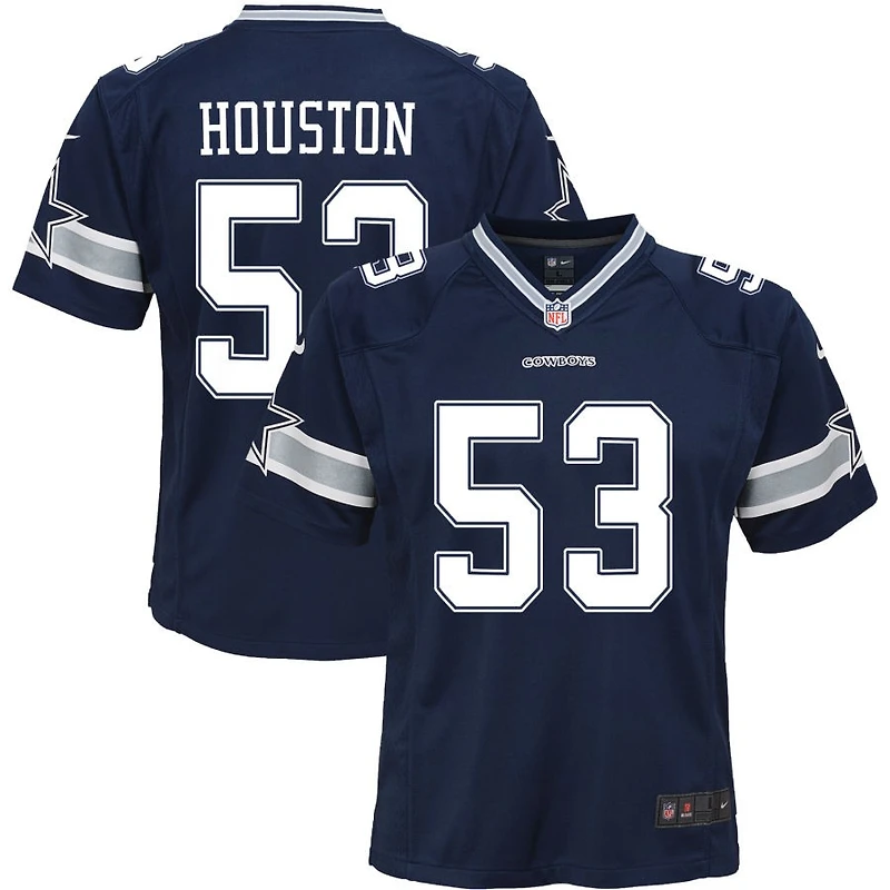 James Houston Youth Nike Navy Dallas Cowboys Custom Game Jersey
