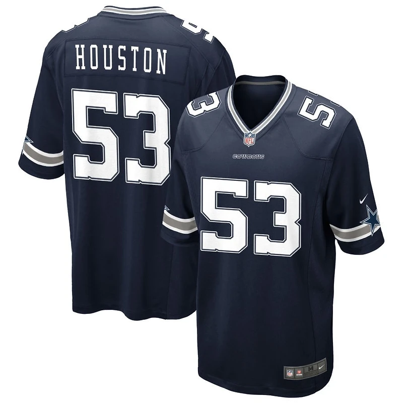 James Houston Men's Nike Navy Dallas Cowboys Custom Game Jersey