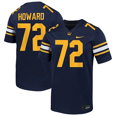 Ben Howard Men's Nike Navy Cal Bears NIL Pick-A-Player Football Game Jersey