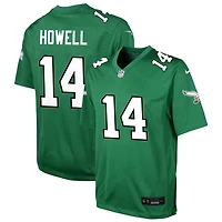 Sam Howell Youth Nike Kelly Green Philadelphia Eagles Alternate Custom Game Jersey