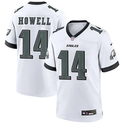 Sam Howell Men's Nike White Philadelphia Eagles Custom Game Jersey
