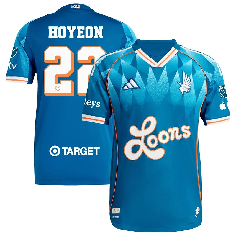 Hoyeon Jung Hoyeon Men's adidas Blue Minnesota United FC 2025 Third Authentic Custom Jersey