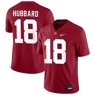 Brayson Hubbard Men's Nike Crimson Alabama Crimson Tide NIL Pick-A-Player Football Replica Jersey