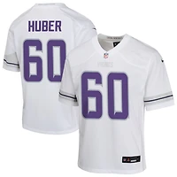 Joe Huber Youth Nike White Minnesota Vikings Alternate Custom Game Jersey