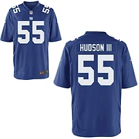 James Hudson III Youth Nike Royal New York Giants Custom Game Jersey