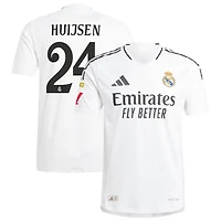 Dean Huijsen Men's adidas  White Real Madrid 2024/25 Home Authentic Custom Jersey