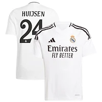Dean Huijsen Youth adidas  White Real Madrid 2024/25 Home Replica Custom Jersey