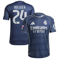 Dean Huijsen Men's adidas Blue Real Madrid 2025/26 Away Authentic Custom Jersey