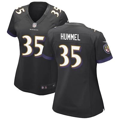 Jake Hummel Women's Nike Black Baltimore Ravens Alternate Custom Game Jersey