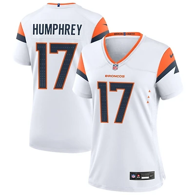Lil'Jordan Humphrey Women's Nike White Denver Broncos Mile High Collection Custom Game Jersey