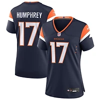 Lil'Jordan Humphrey Women's Nike  Navy Denver Broncos Alternate Mile High Collection Custom Game Jersey