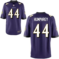 Marlon Humphrey Youth Nike Purple Baltimore Ravens Custom Game Jersey