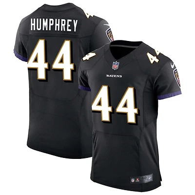 Marlon Humphrey Men's Nike Black Baltimore Ravens Speed Machine Elite Custom Jersey