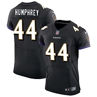 Marlon Humphrey Men's Nike Black Baltimore Ravens Speed Machine Elite Custom Jersey