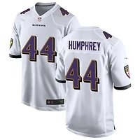 Marlon Humphrey Men's Nike White Baltimore Ravens Custom Game Jersey