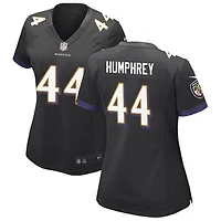 Marlon Humphrey Women's Nike Black Baltimore Ravens Alternate Custom Game Jersey