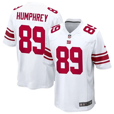 Lil'Jordan Humphrey Men's Nike White New York Giants Custom Game Jersey
