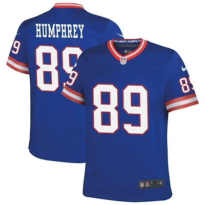 Lil'Jordan Humphrey Youth Nike Royal New York Giants Classic Custom Game Jersey