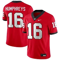 London Humphreys Men's Nike Red Georgia Bulldogs NIL Pick-A-Player Game Jersey